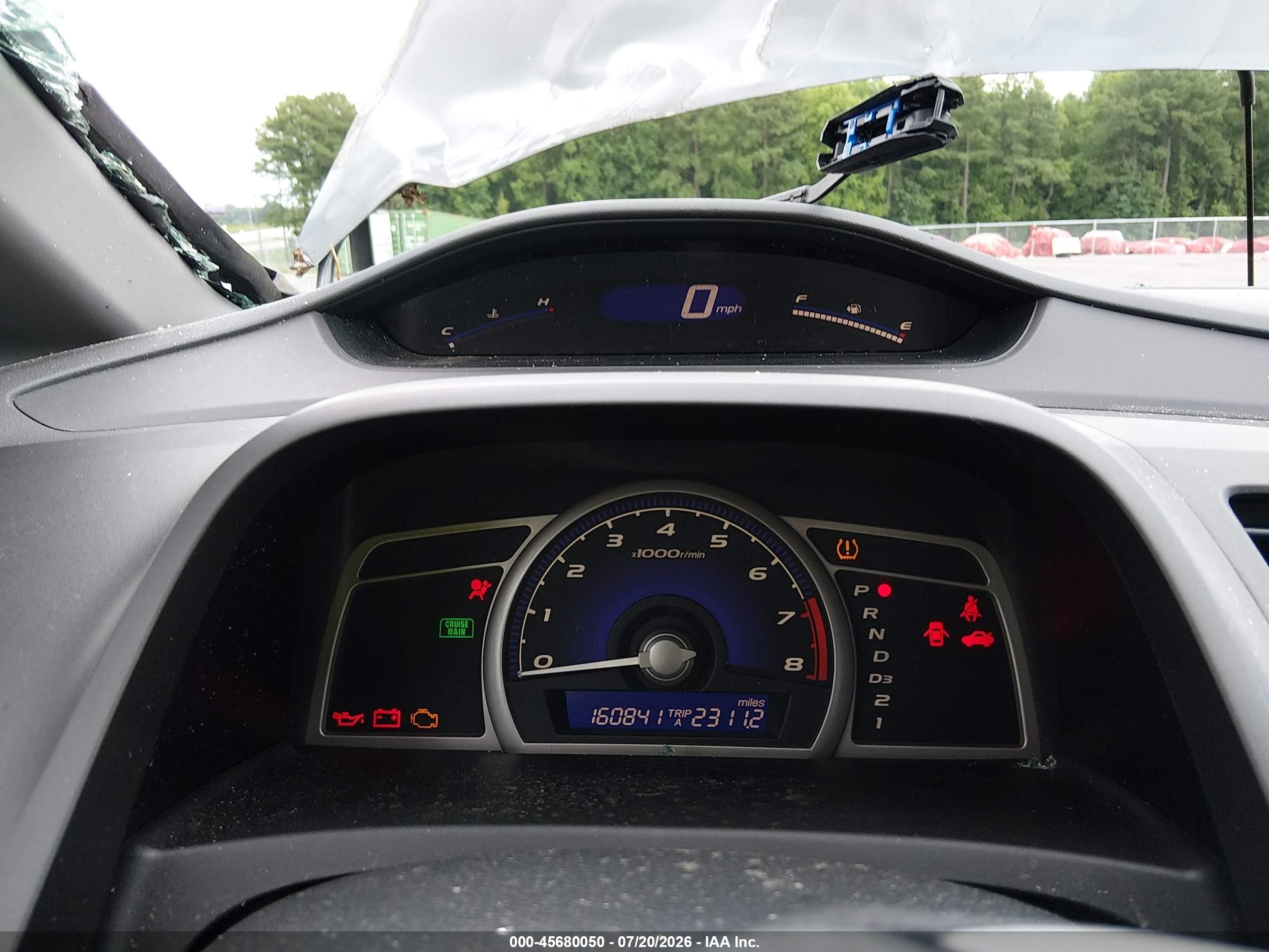 2009 Honda Civic Lx Silver vin: 1HGFA16549L027893