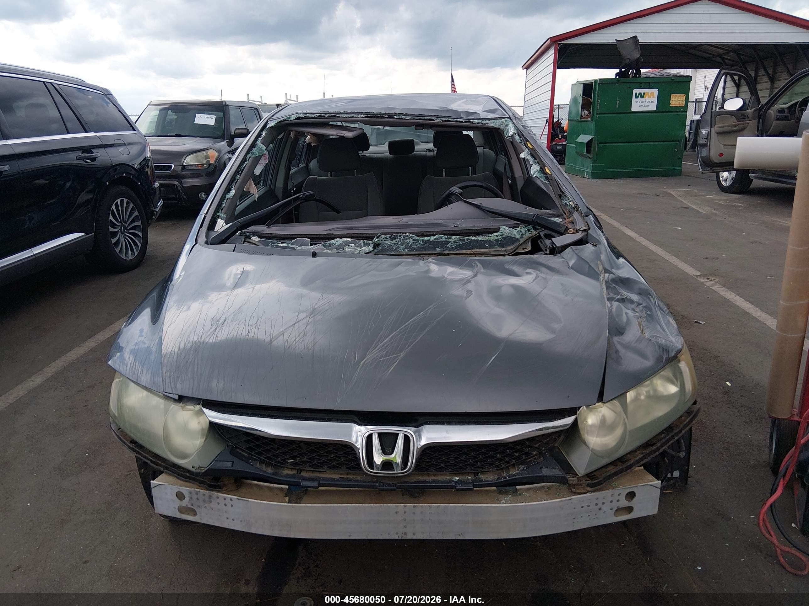 2009 Honda Civic Lx Silver vin: 1HGFA16549L027893
