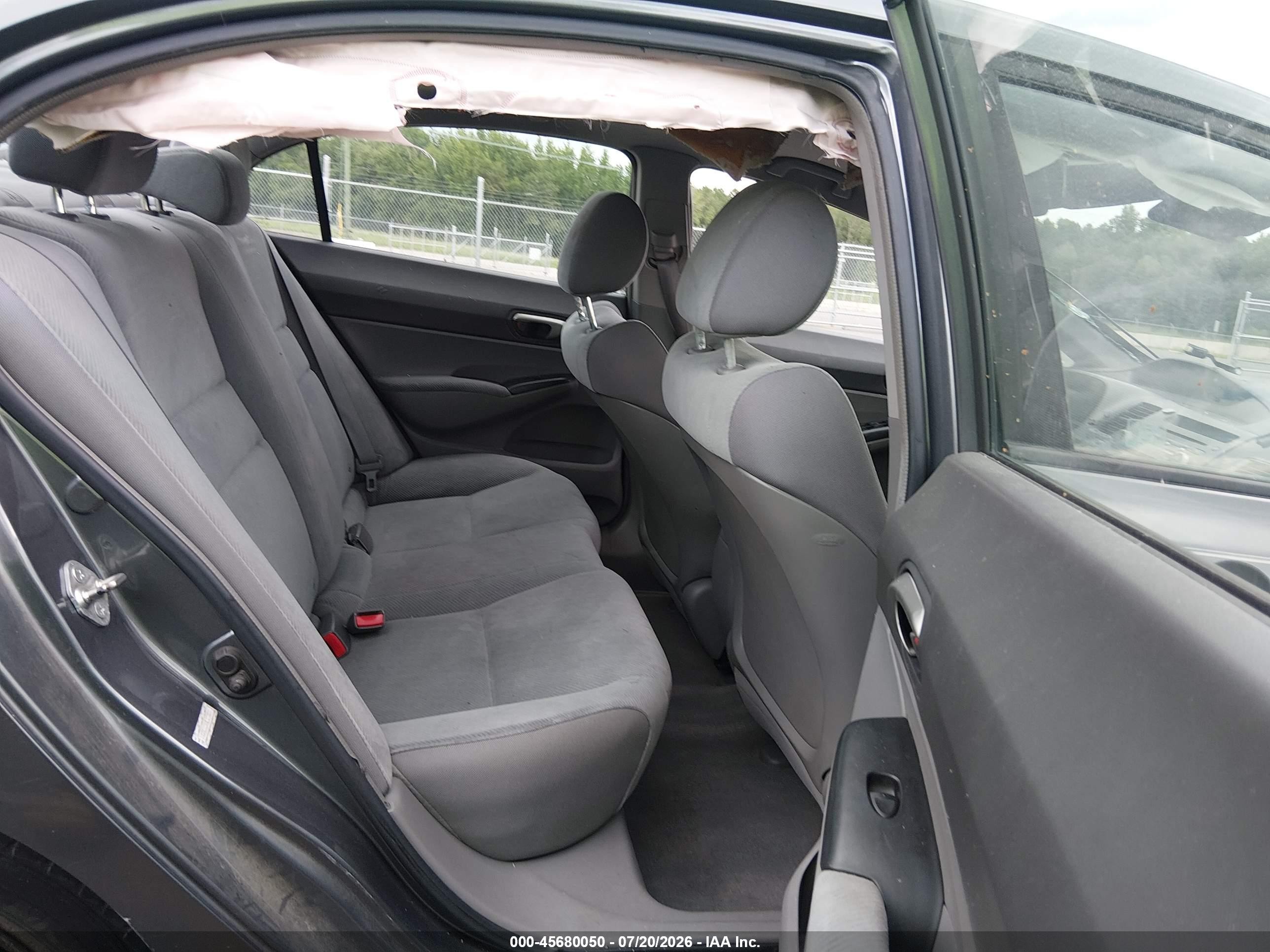 2009 Honda Civic Lx Silver vin: 1HGFA16549L027893