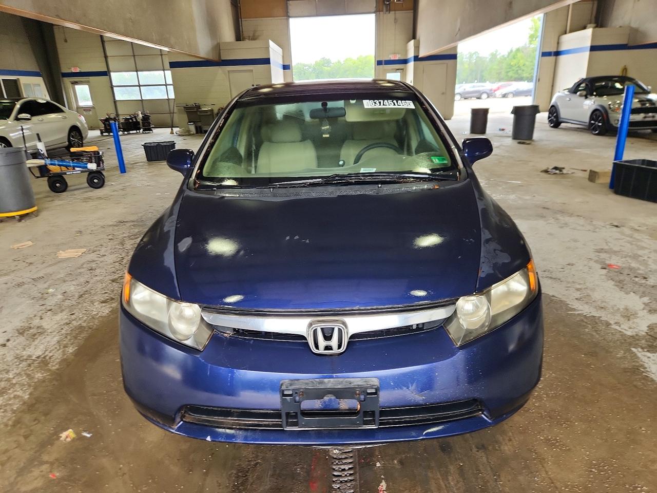 2006 Honda Civic Lx Blue vin: 1HGFA16556L004375