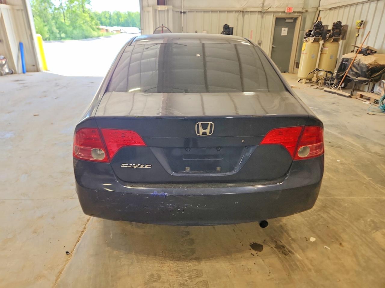 2006 Honda Civic Lx Blue vin: 1HGFA16556L024142