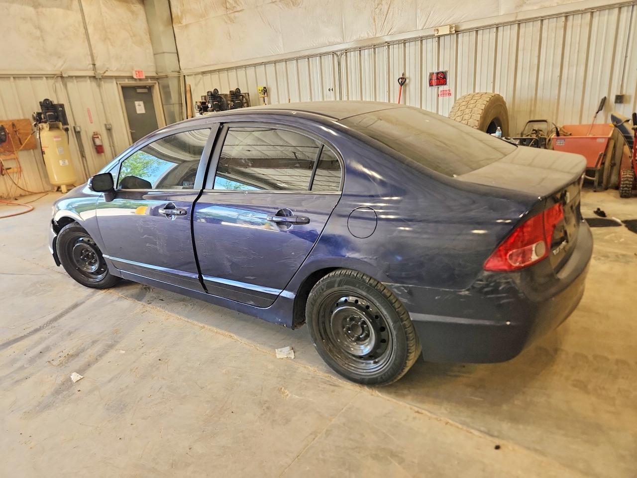 2006 Honda Civic Lx Blue vin: 1HGFA16556L024142