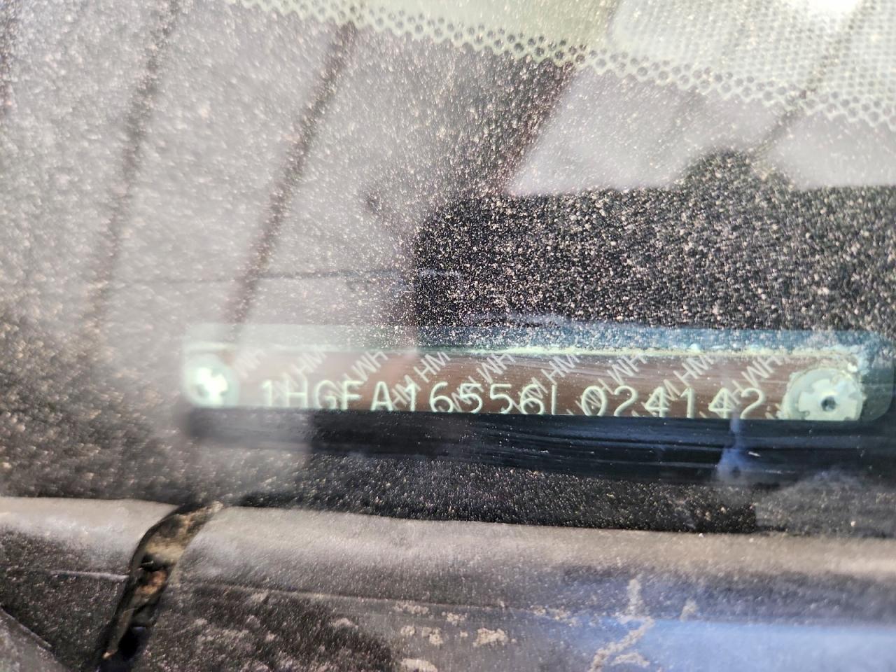 2006 Honda Civic Lx Blue vin: 1HGFA16556L024142