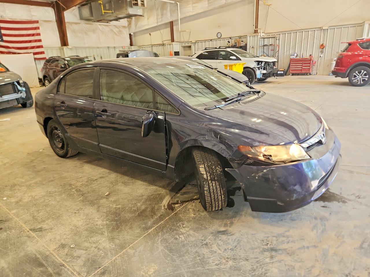 2006 Honda Civic Lx Blue vin: 1HGFA16556L024142