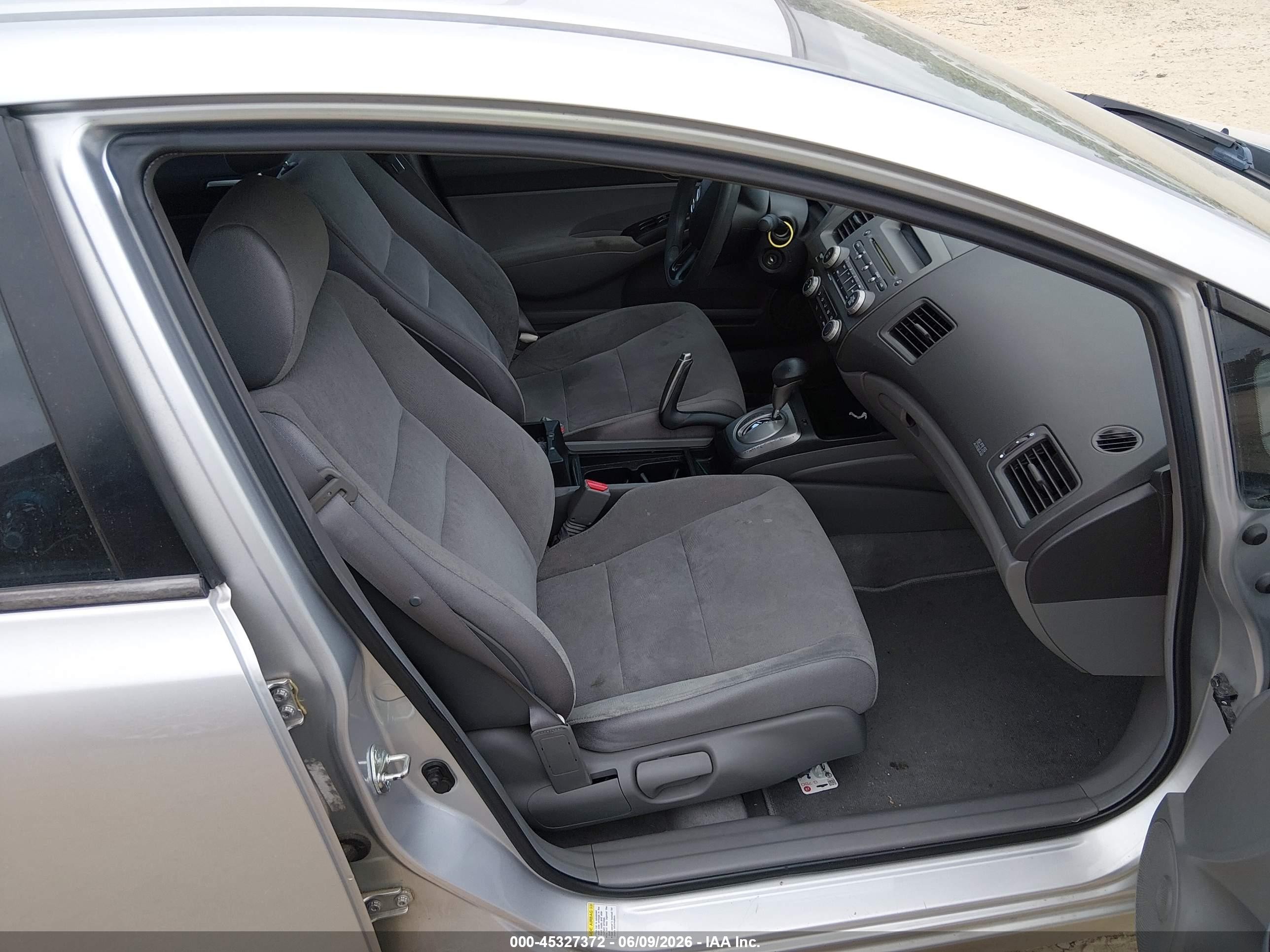 2006 Honda Civic Lx Silver vin: 1HGFA16556L028238