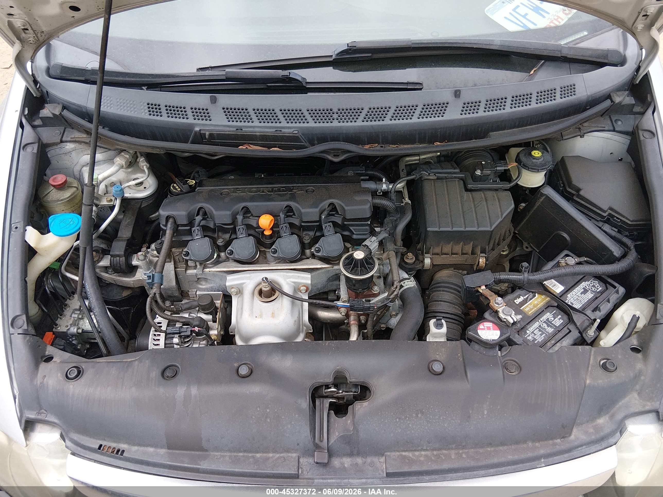 2006 Honda Civic Lx Silver vin: 1HGFA16556L028238