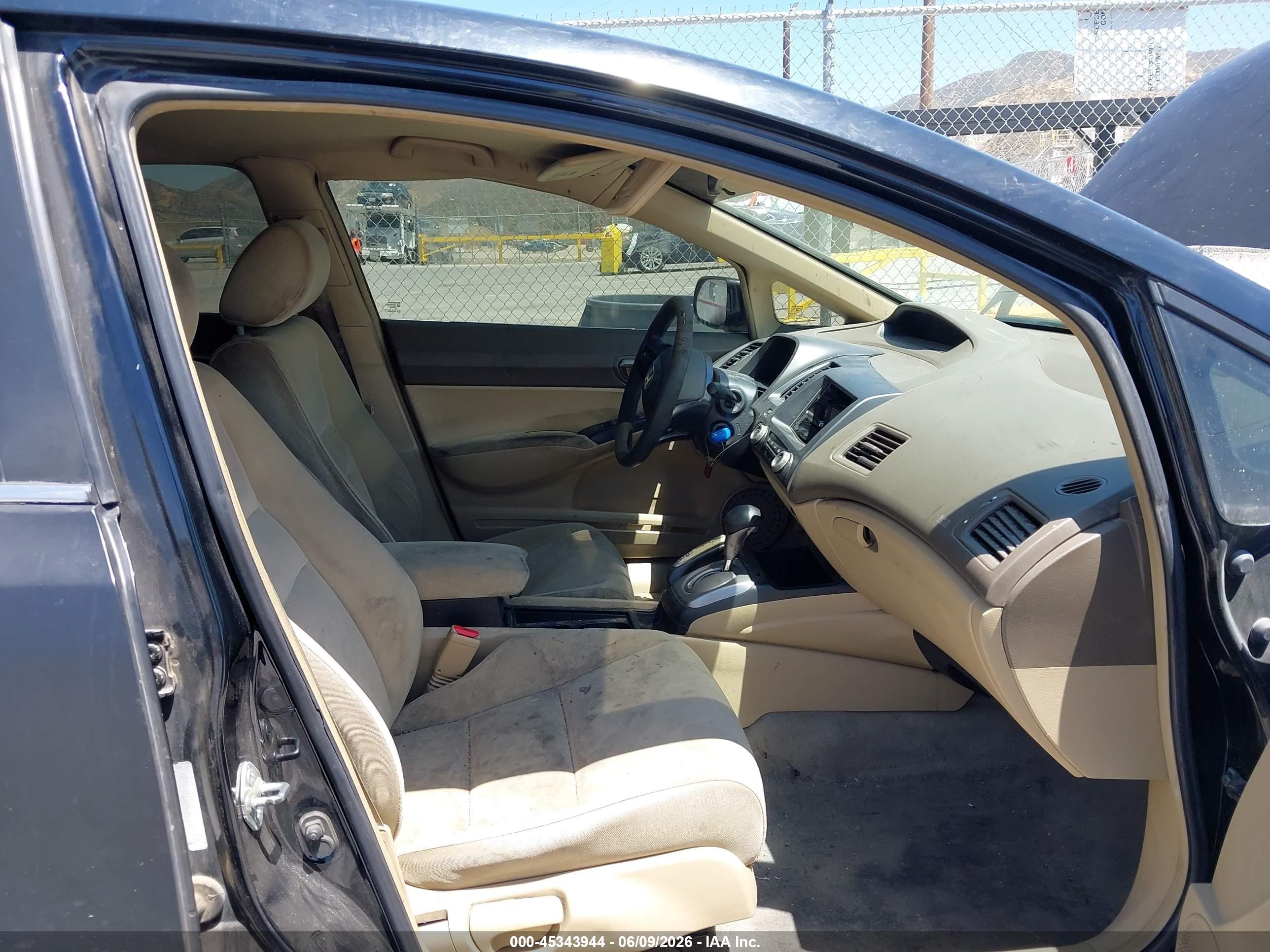 2006 Honda Civic Lx Black vin: 1HGFA16556L088326