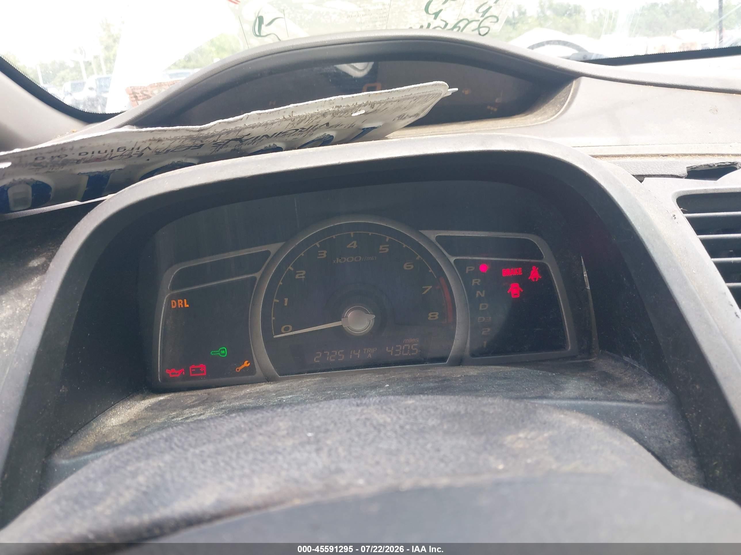 2006 Honda Civic Lx Серебряный vin: 1HGFA16556L097074