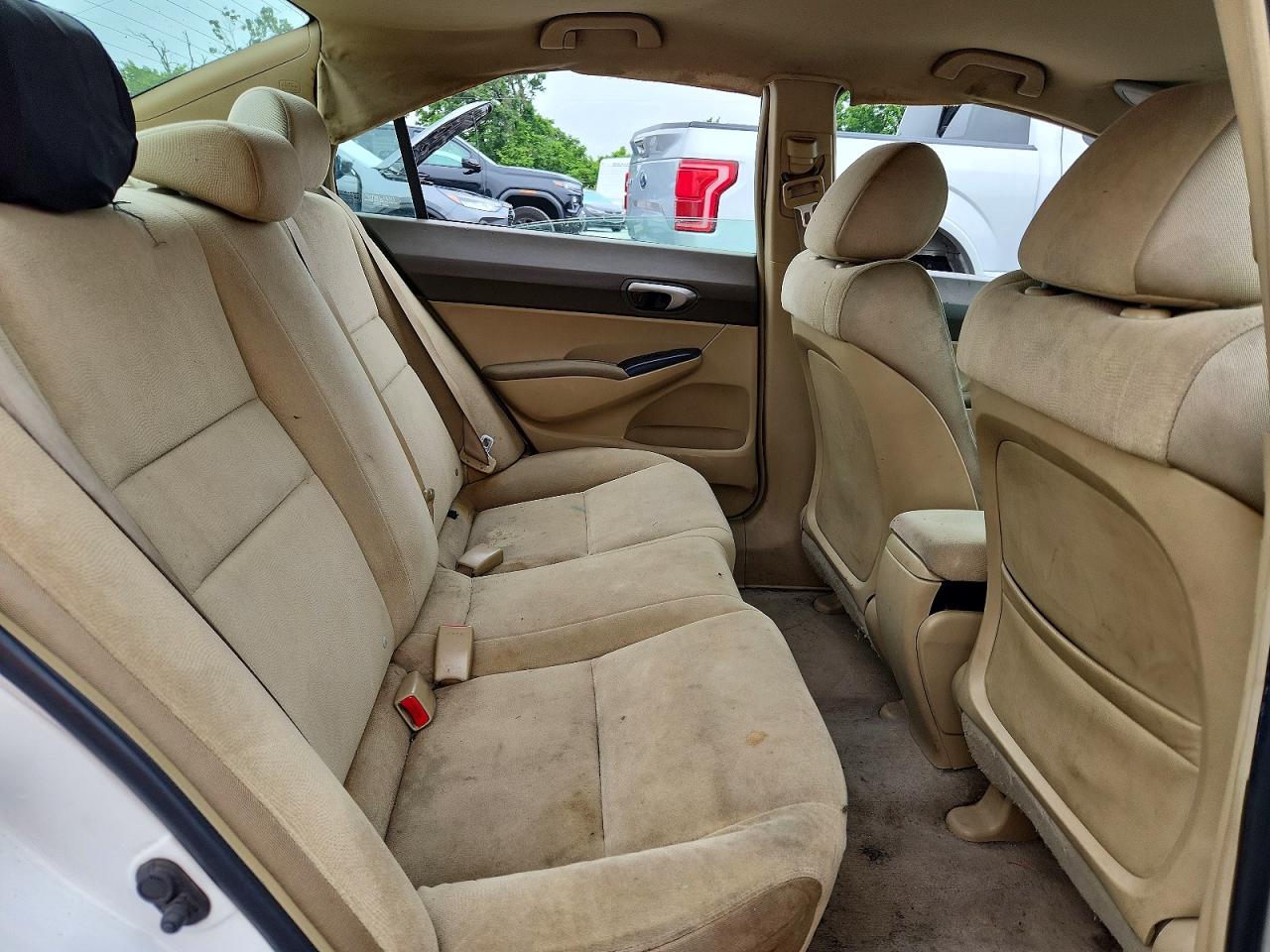 2006 Honda Civic Lx Белый vin: 1HGFA16556L097771