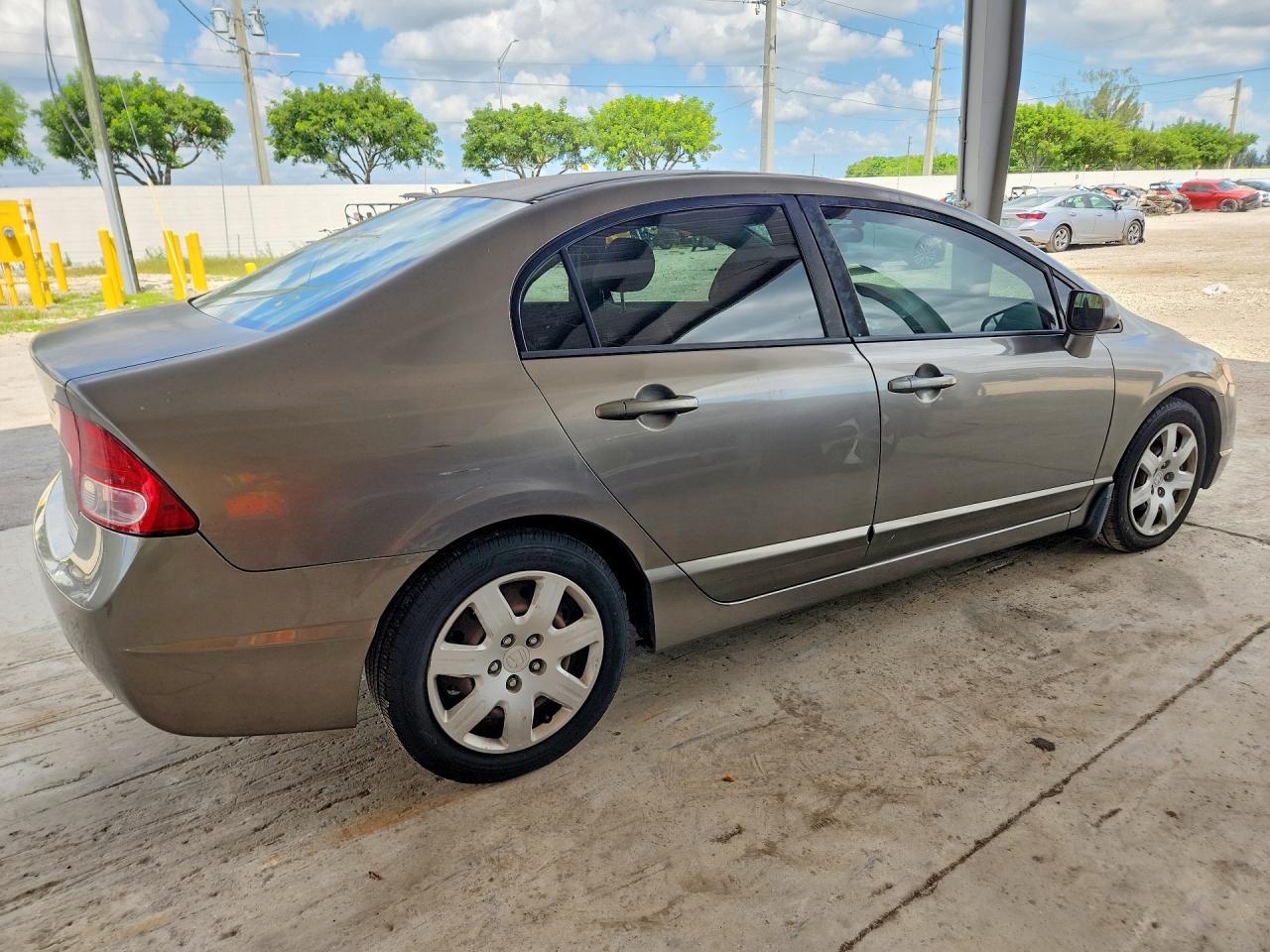 2006 Honda Civic Lx Gray vin: 1HGFA16556L132941