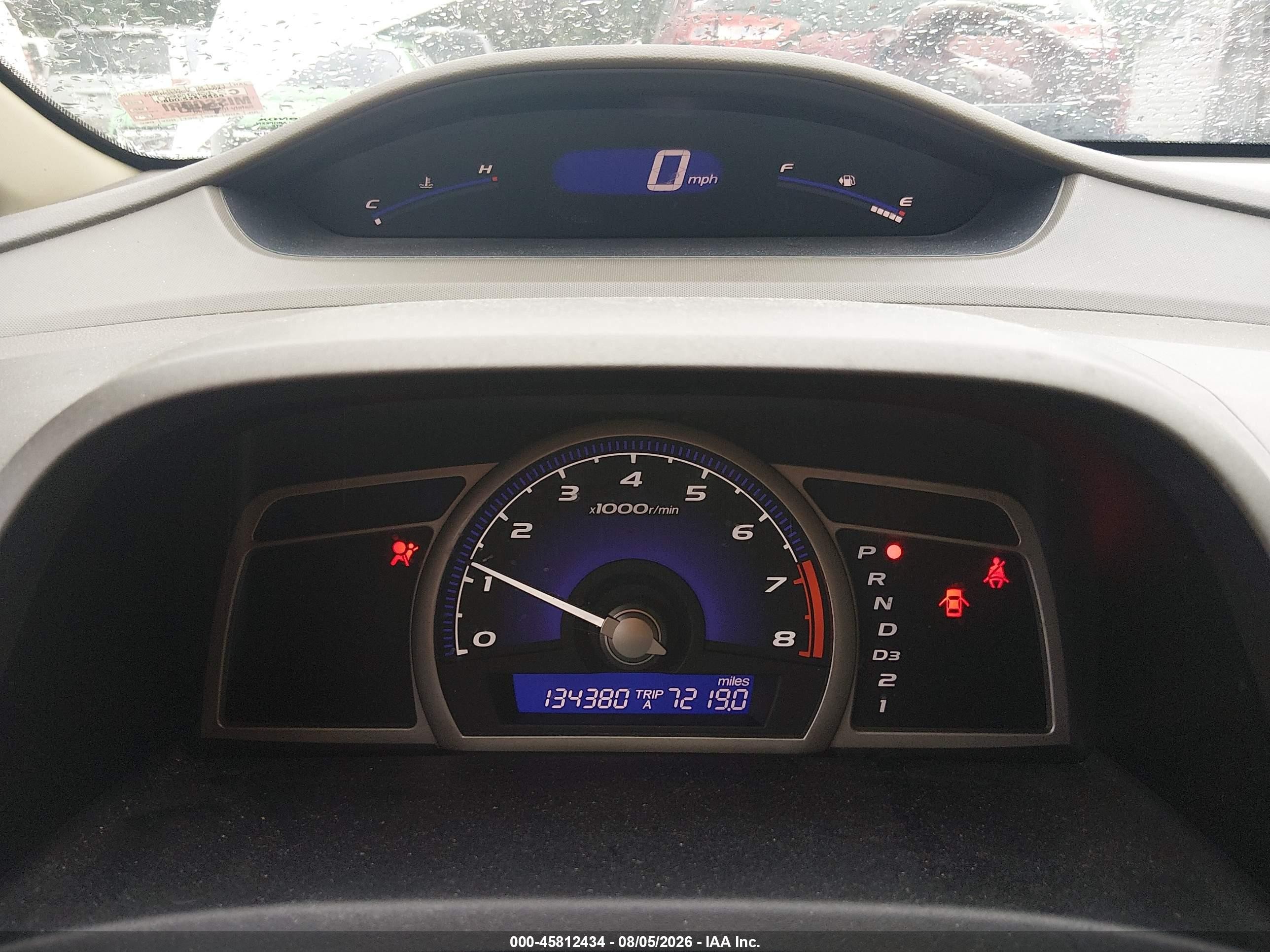 2007 Honda Civic Lx White vin: 1HGFA16557L028838