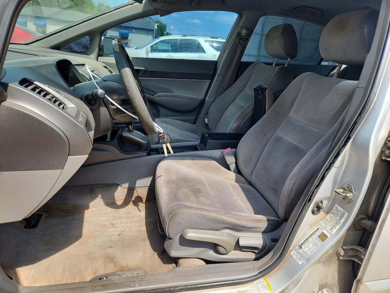 2007 Honda Civic Lx Silver vin: 1HGFA16557L065503