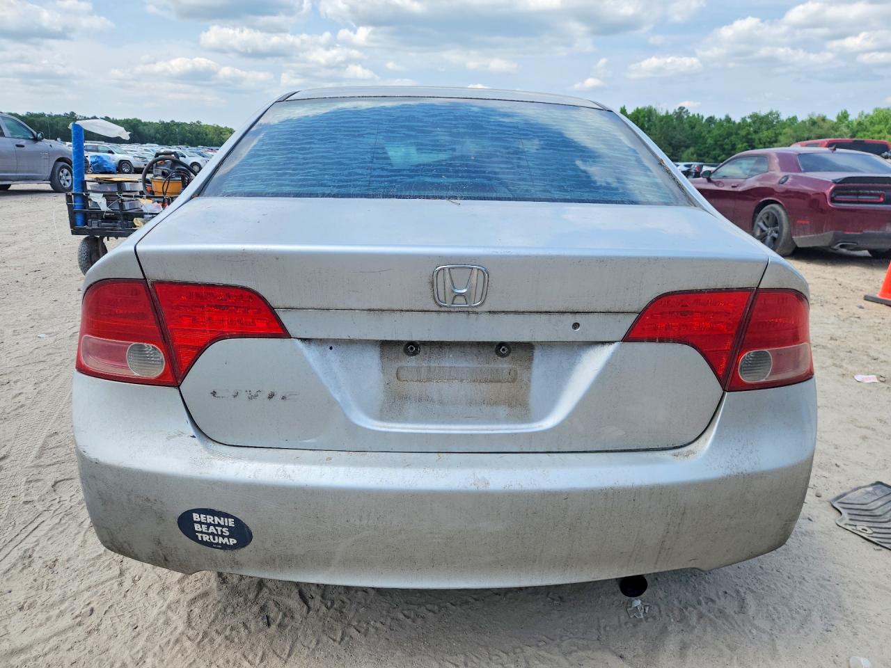2007 Honda Civic Lx Silver vin: 1HGFA16557L065503