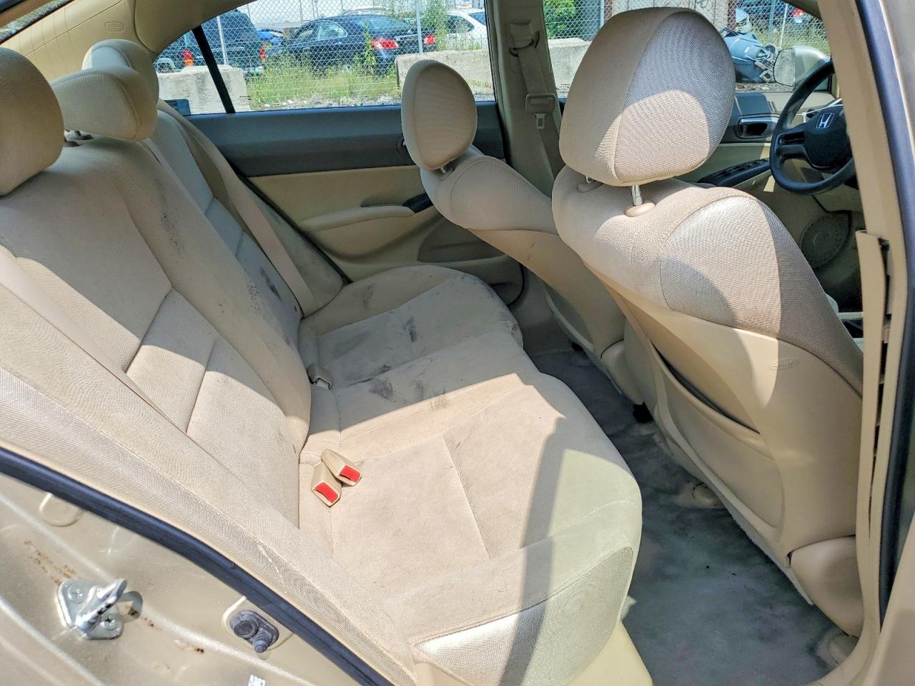 2007 Honda Civic Lx Золотой vin: 1HGFA16557L092801