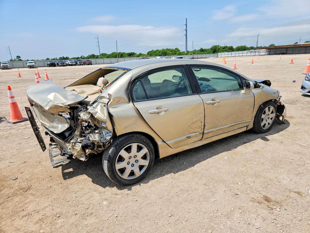 2007 Honda Civic Lx Gold vin: 1HGFA16557L115185