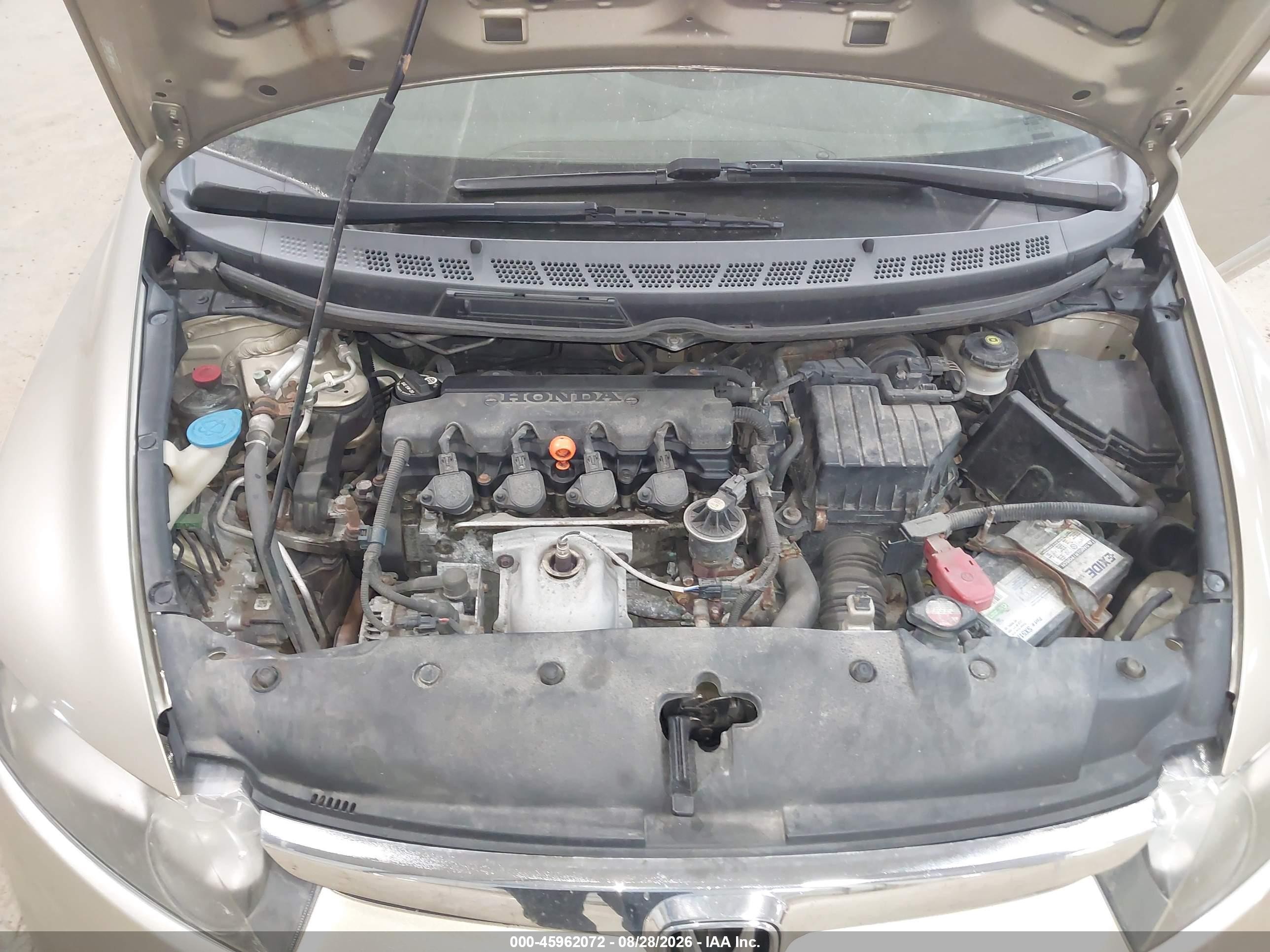 2007 Honda Civic Lx Золотой vin: 1HGFA16557L127370