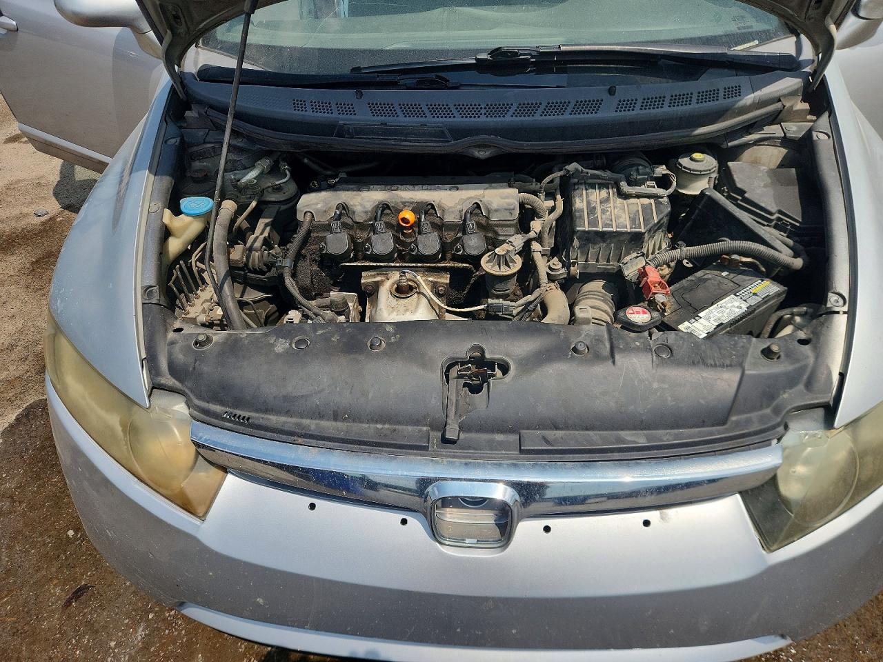 2007 Honda Civic Lx Silver vin: 1HGFA16557L127899