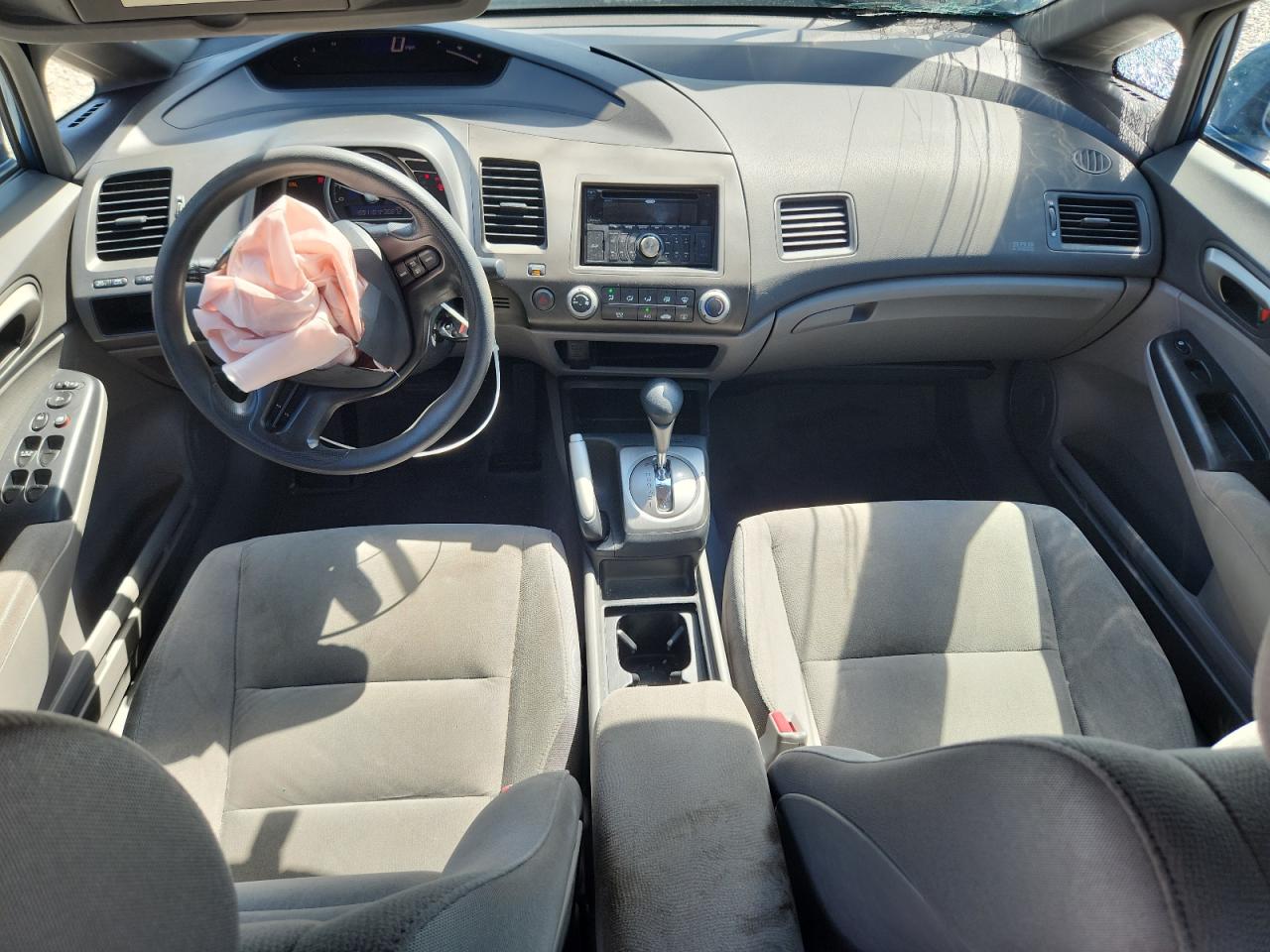 2008 Honda Civic Lx Blue vin: 1HGFA16558L004461