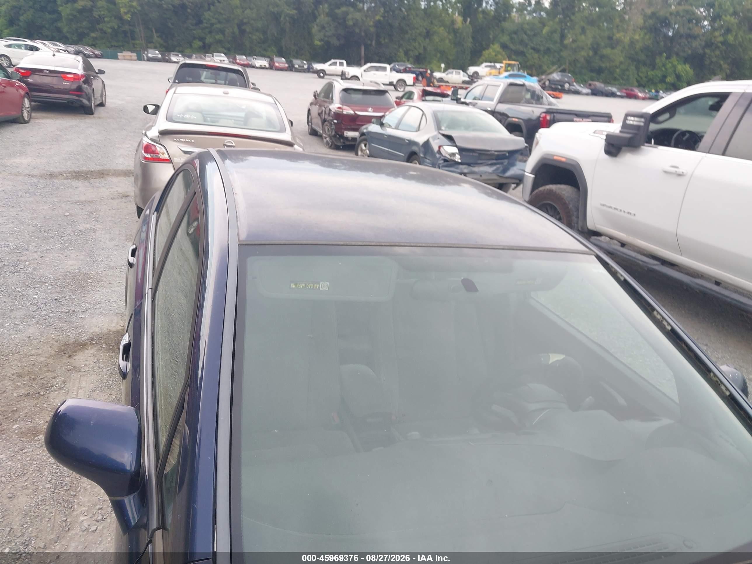 2008 Honda Civic Lx Синий vin: 1HGFA16558L014620