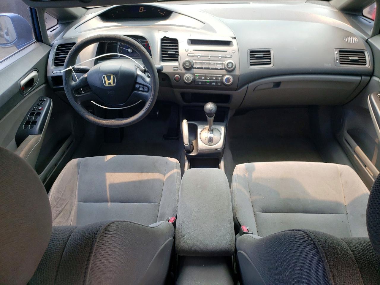 2008 Honda Civic Lx Blue vin: 1HGFA16558L028906