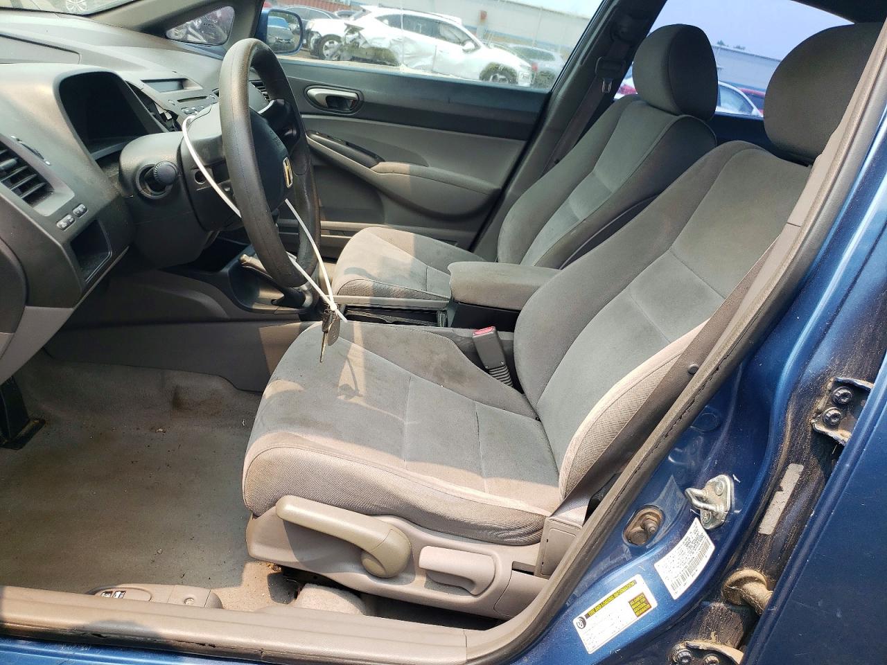 2008 Honda Civic Lx Blue vin: 1HGFA16558L028906