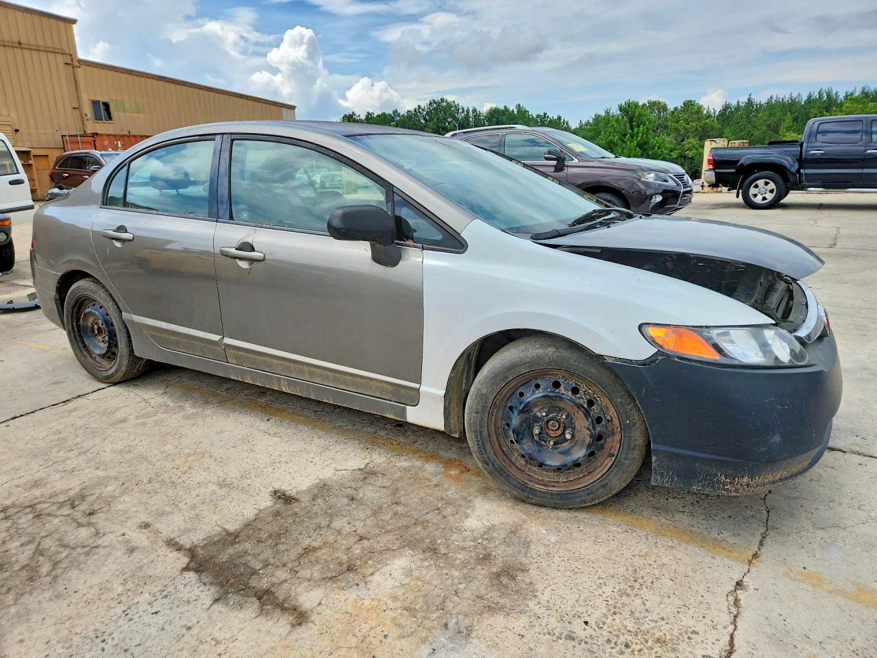 2008 Honda Civic Tan vin: 1HGFA16558L041350