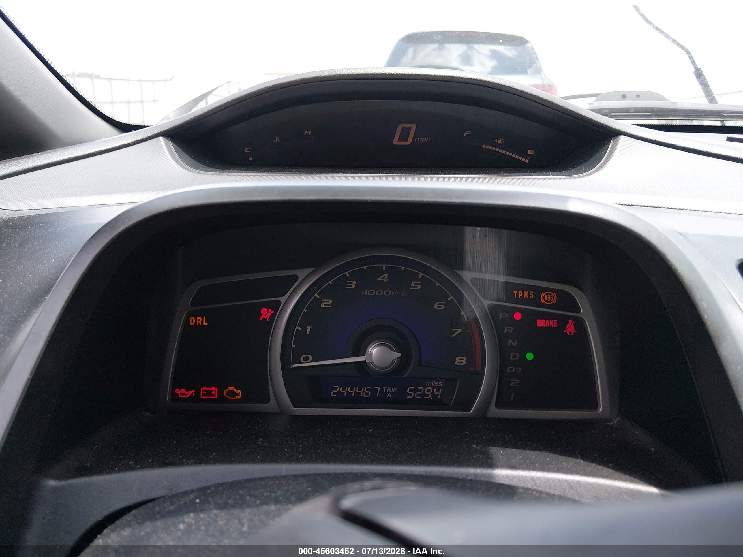 2008 Honda Civic Lx Silver vin: 1HGFA16558L044779