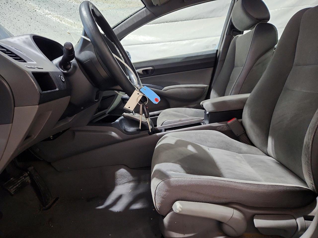 2008 Honda Civic Lx Blue vin: 1HGFA16558L046354