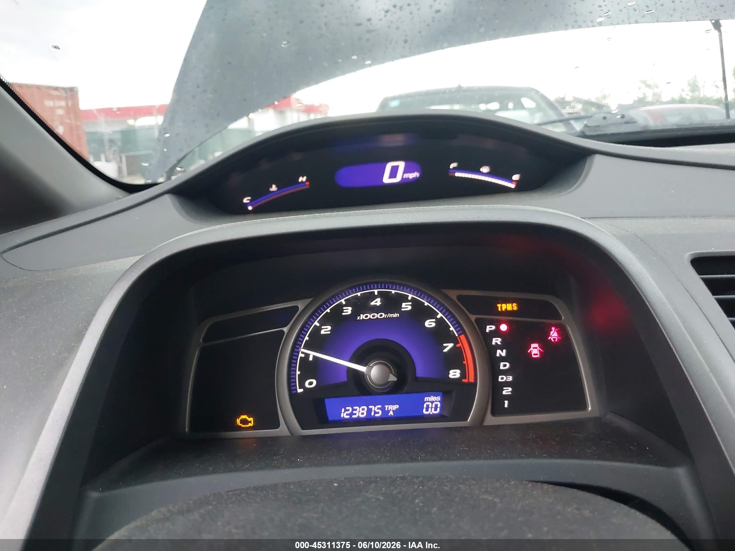 2008 Honda Civic Lx Черный vin: 1HGFA16558L054678