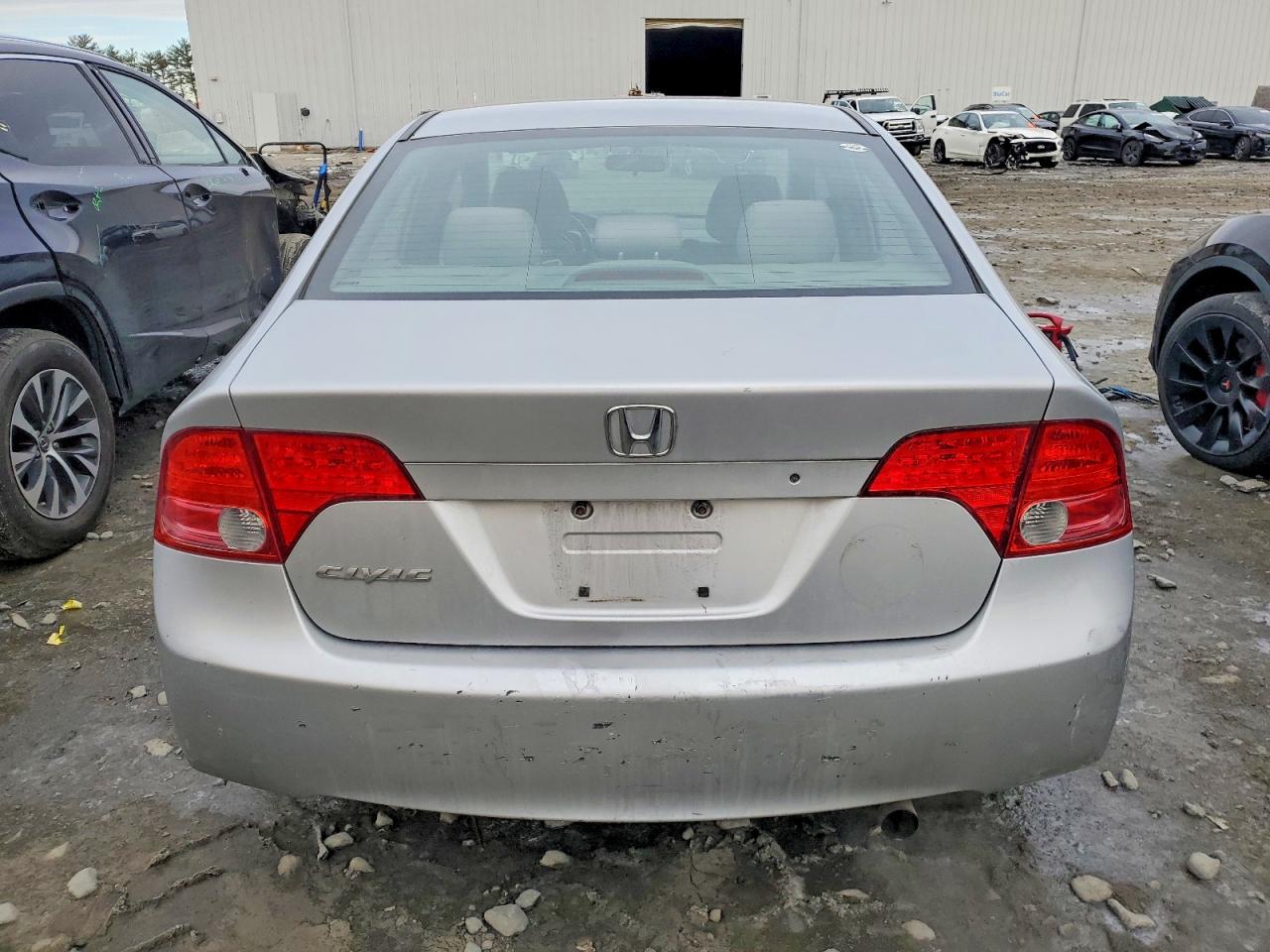 2008 Honda Civic Lx Silver vin: 1HGFA16558L064367