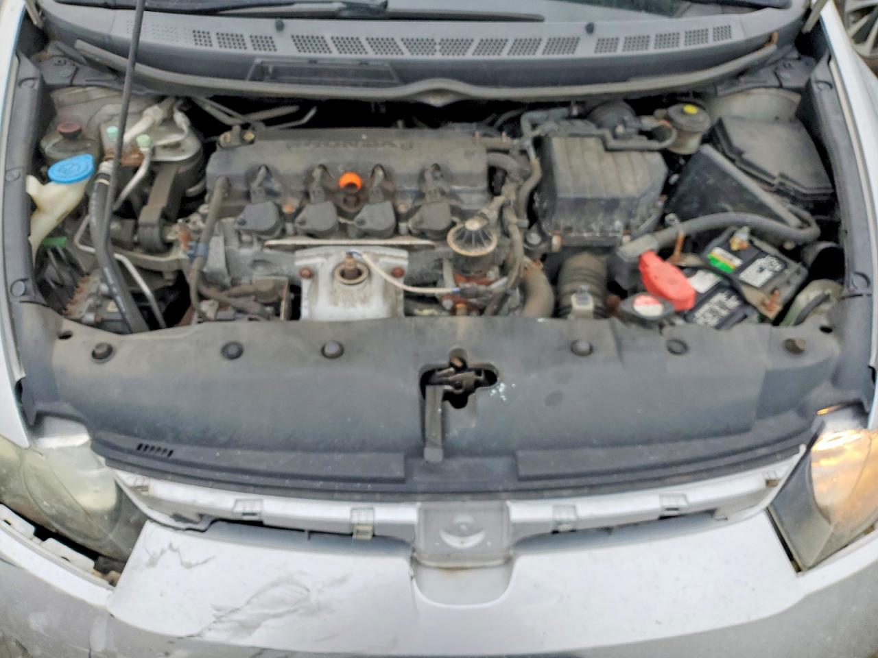 2008 Honda Civic Lx Silver vin: 1HGFA16558L064367