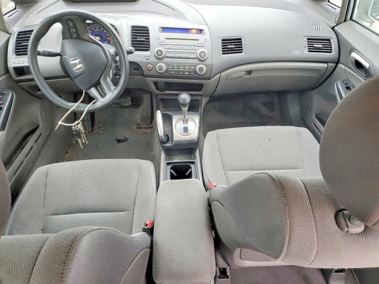 2008 Honda Civic Lx Silver vin: 1HGFA16558L064367