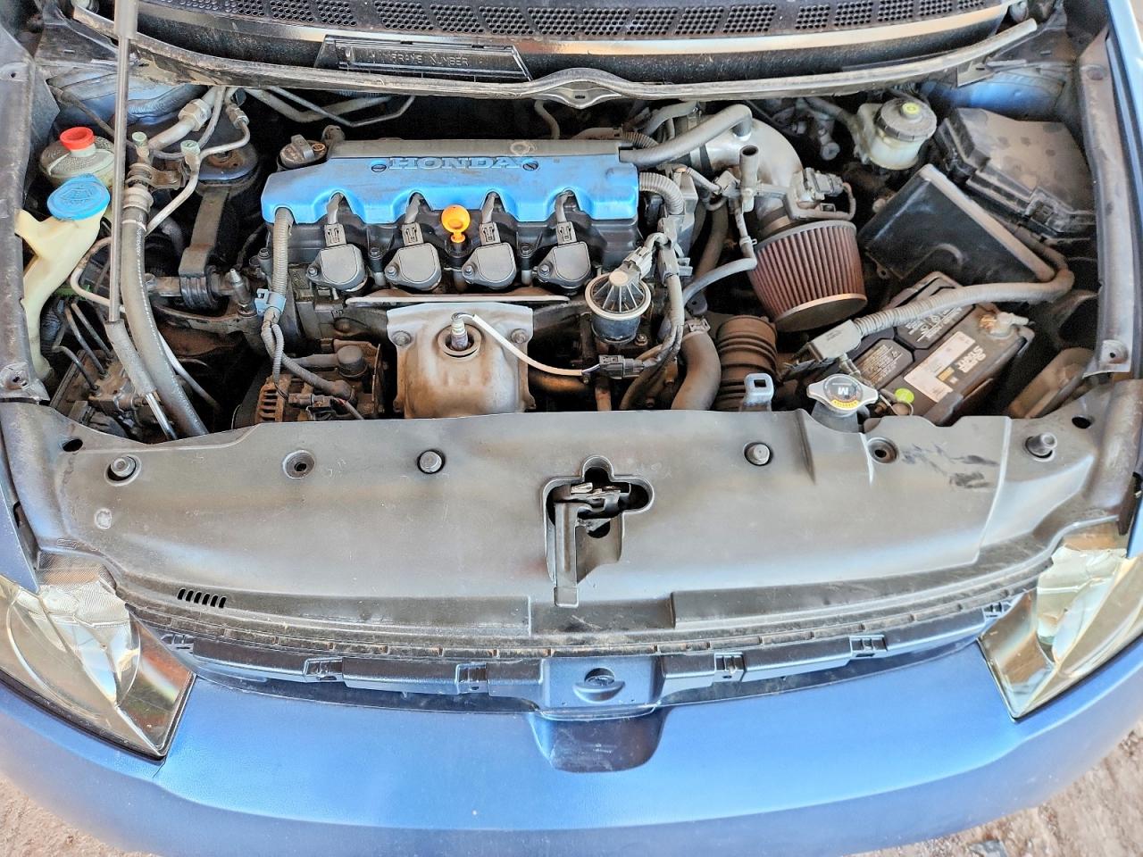 2008 Honda Civic Lx Blue vin: 1HGFA16558L077281