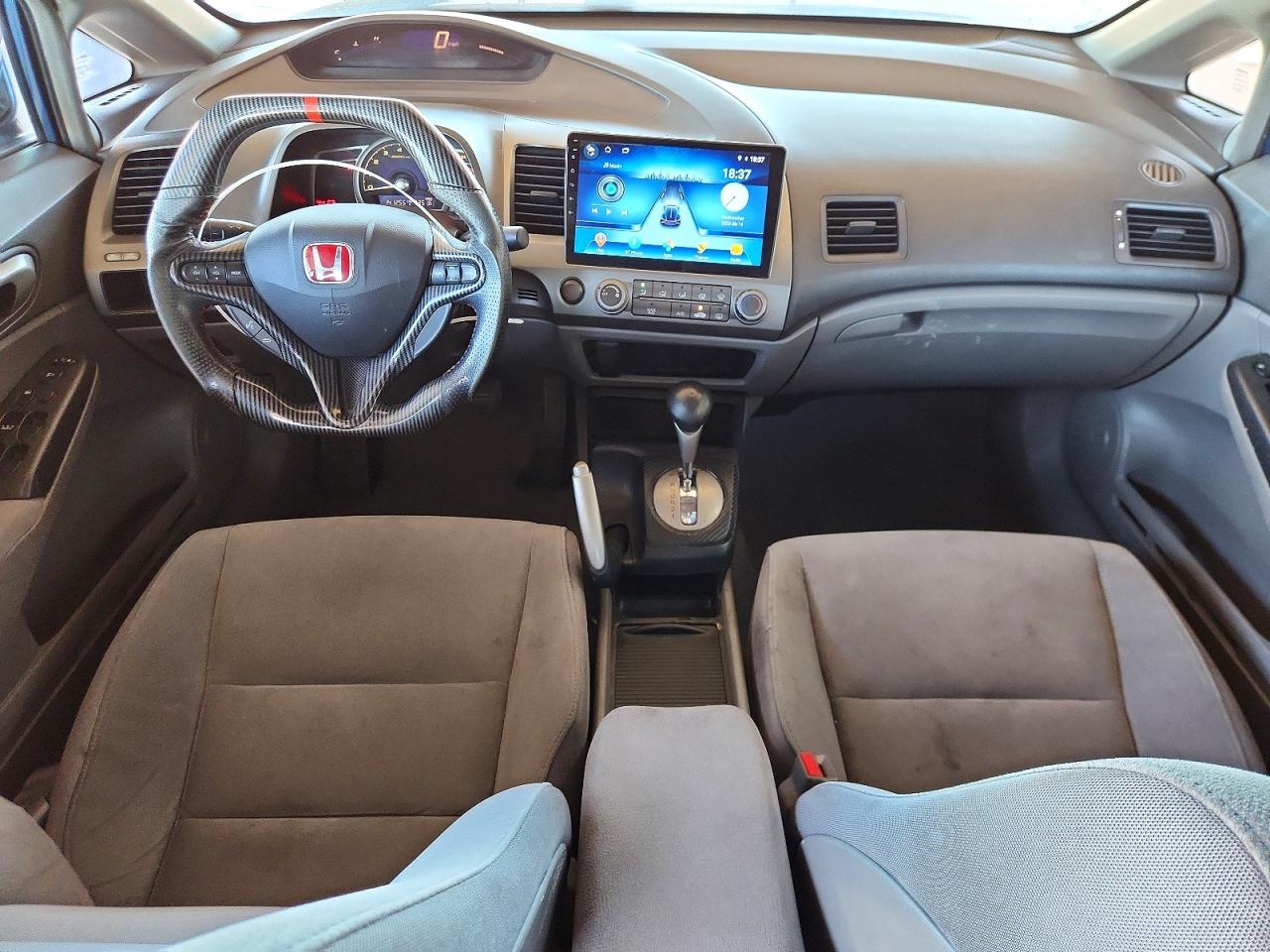 2008 Honda Civic Lx Blue vin: 1HGFA16558L077281