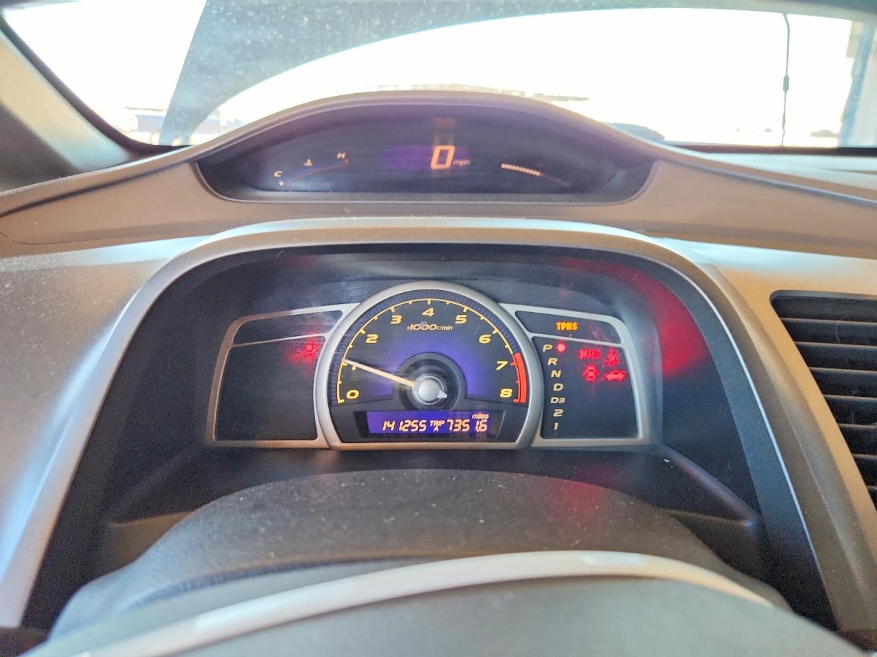 2008 Honda Civic Lx Blue vin: 1HGFA16558L077281