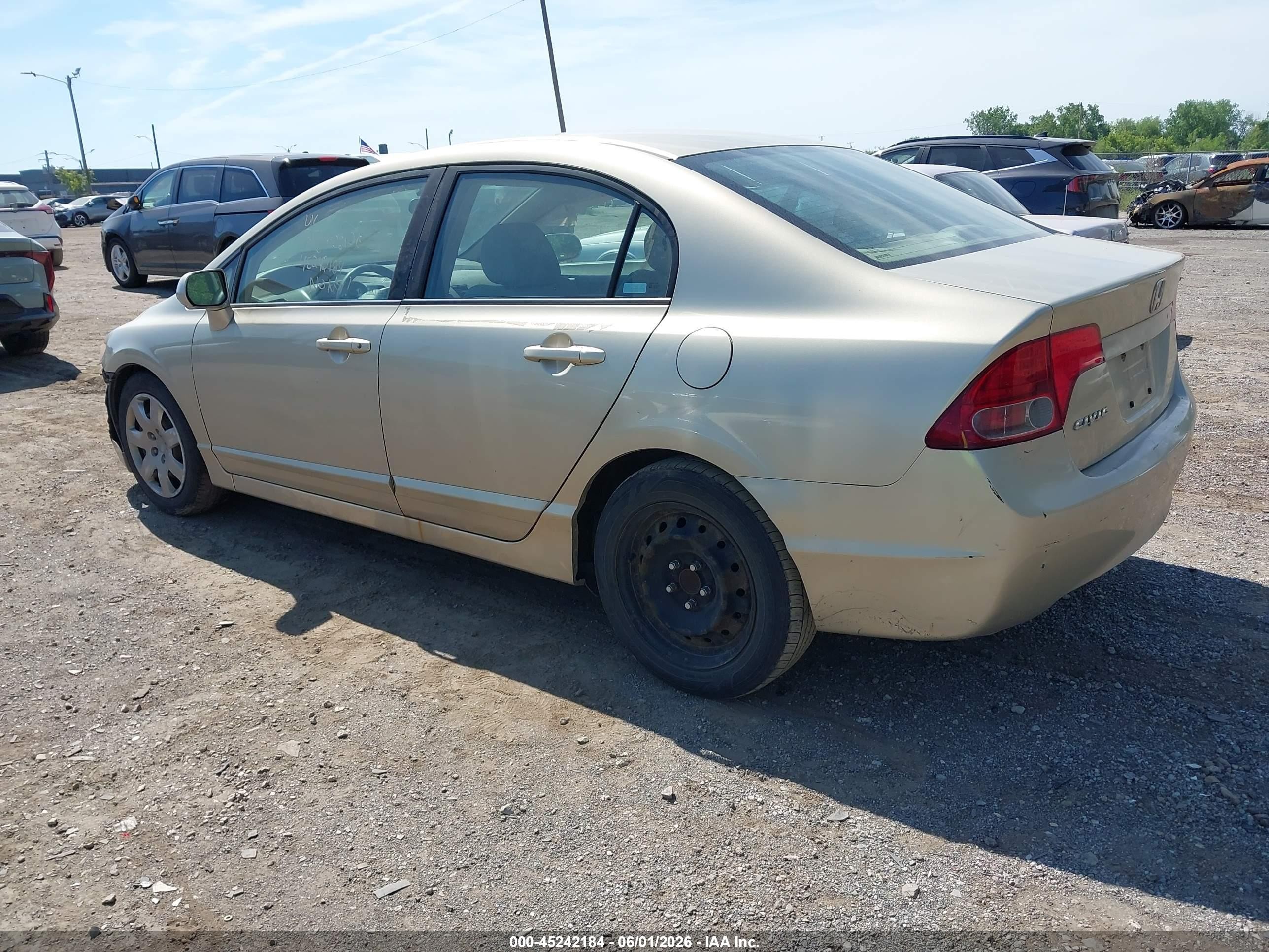 2008 Honda Civic Lx Gold vin: 1HGFA16558L095909
