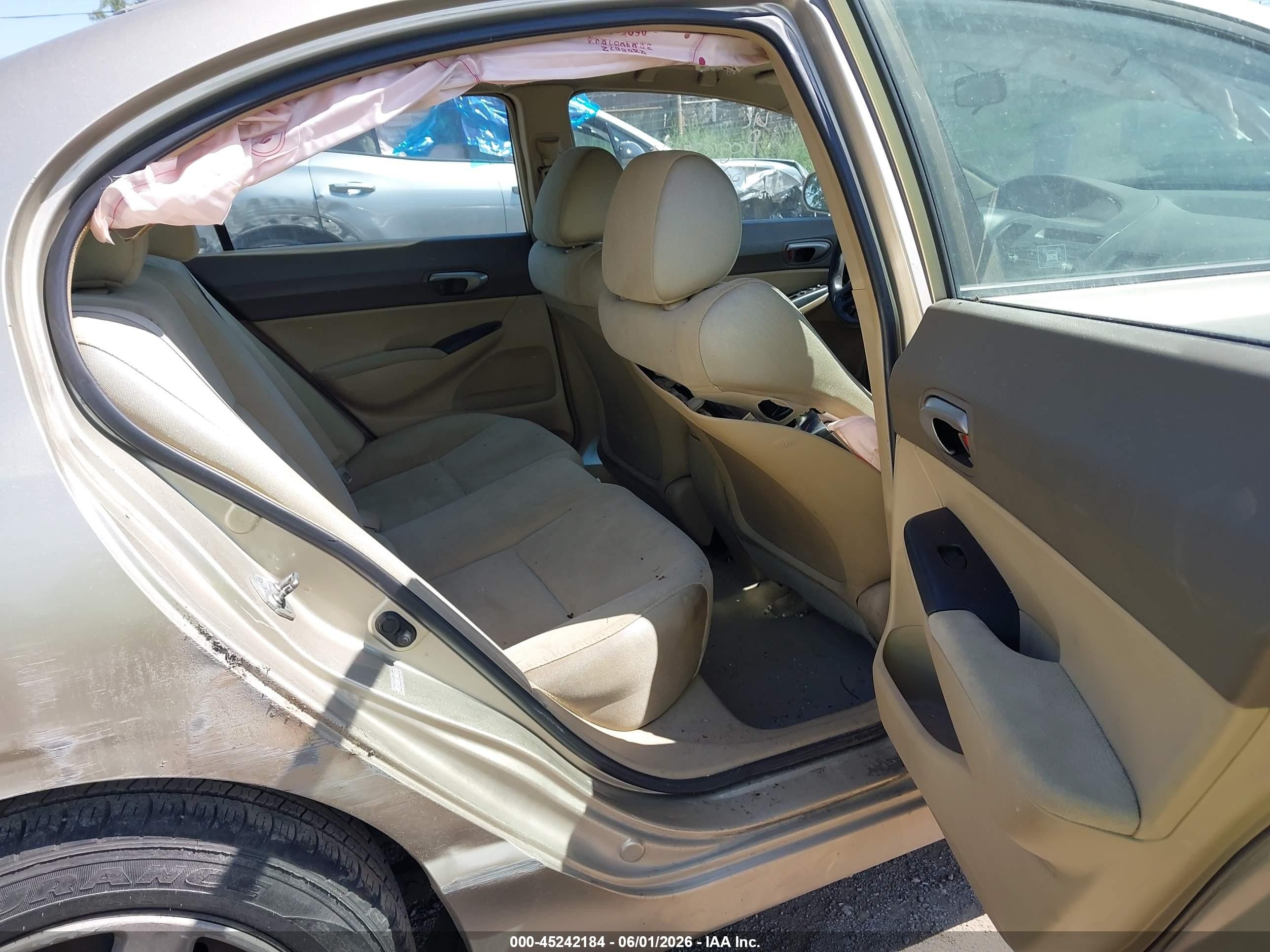 2008 Honda Civic Lx Gold vin: 1HGFA16558L095909