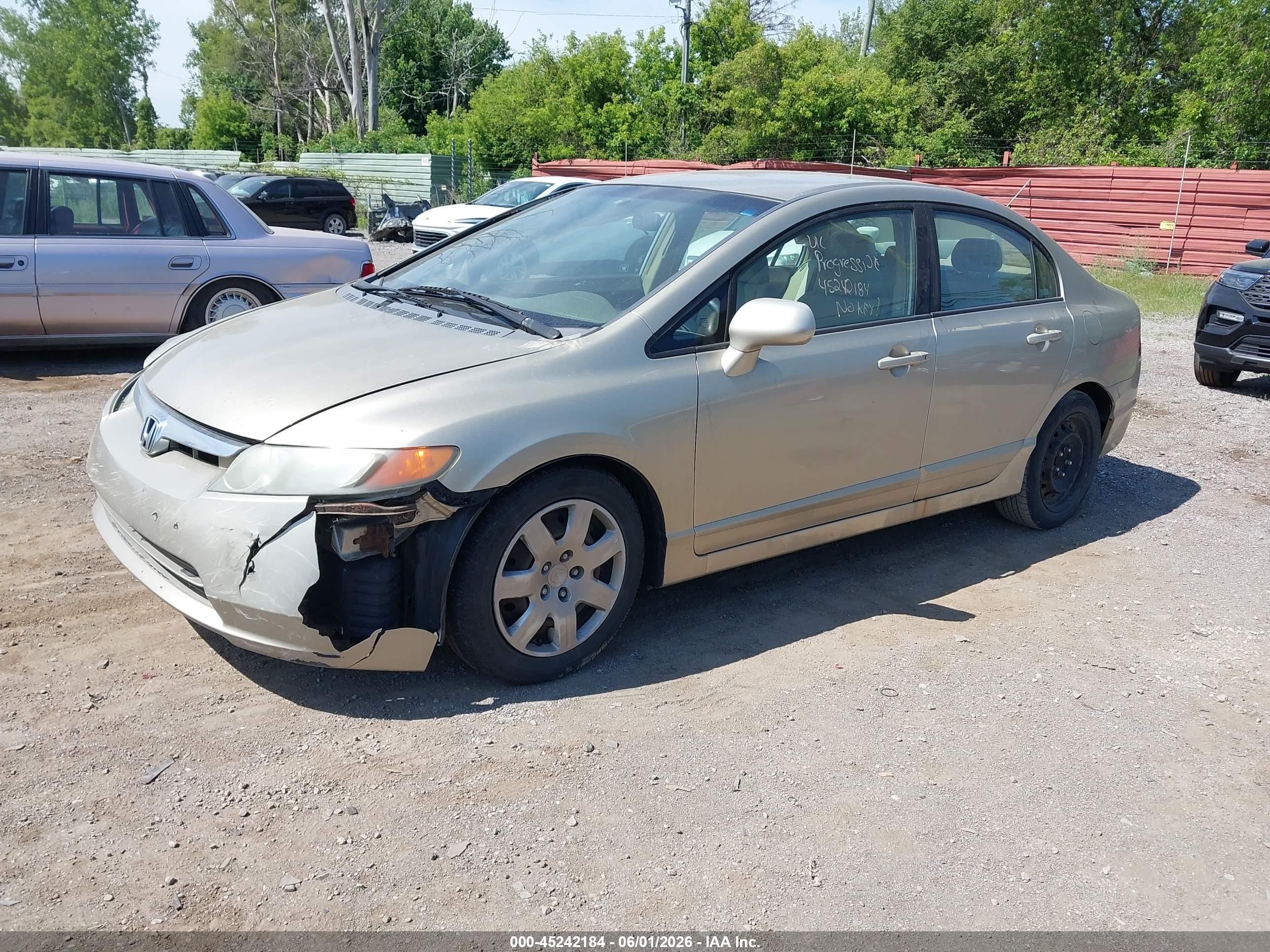 2008 Honda Civic Lx Gold vin: 1HGFA16558L095909