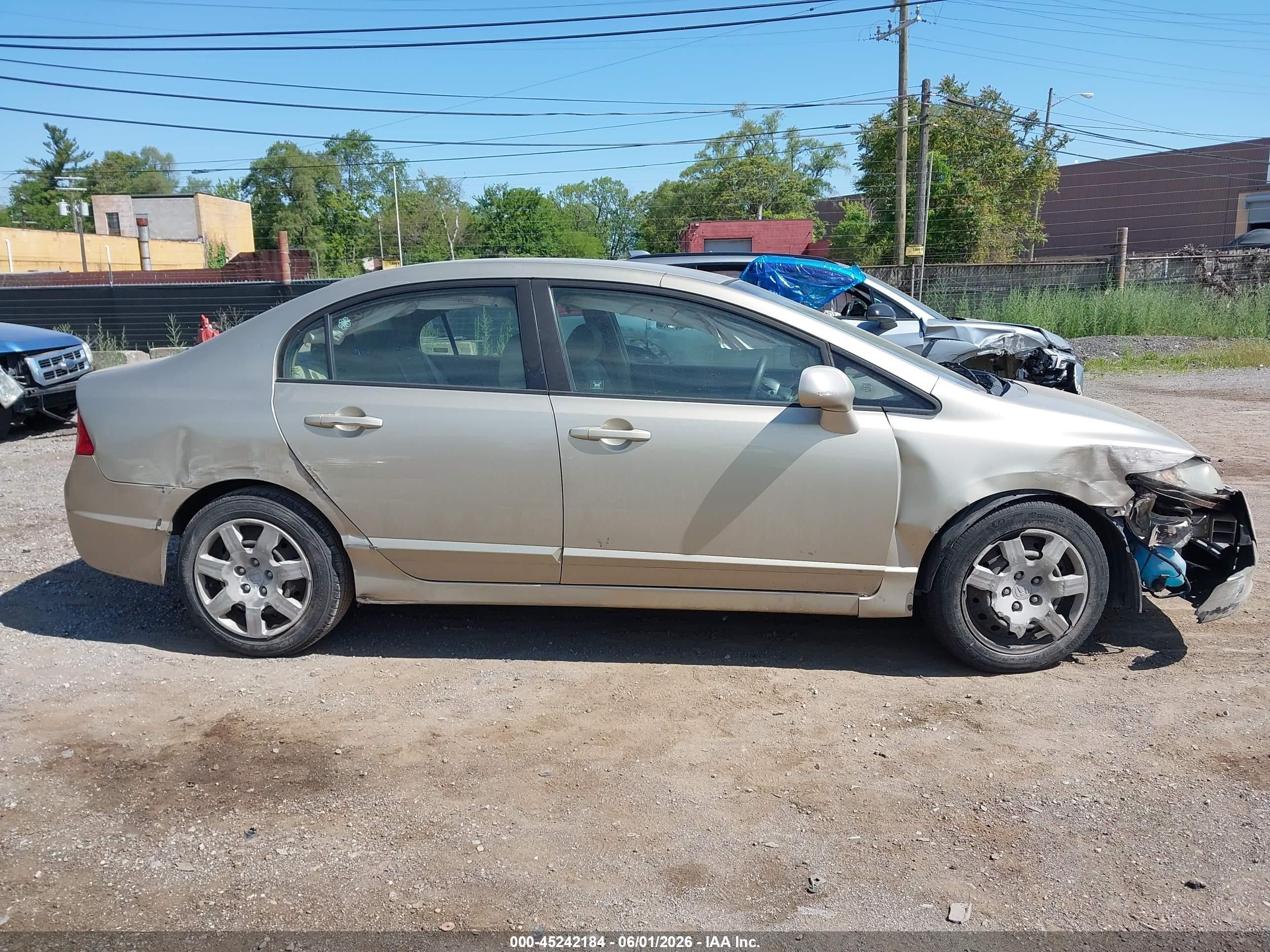 2008 Honda Civic Lx Gold vin: 1HGFA16558L095909