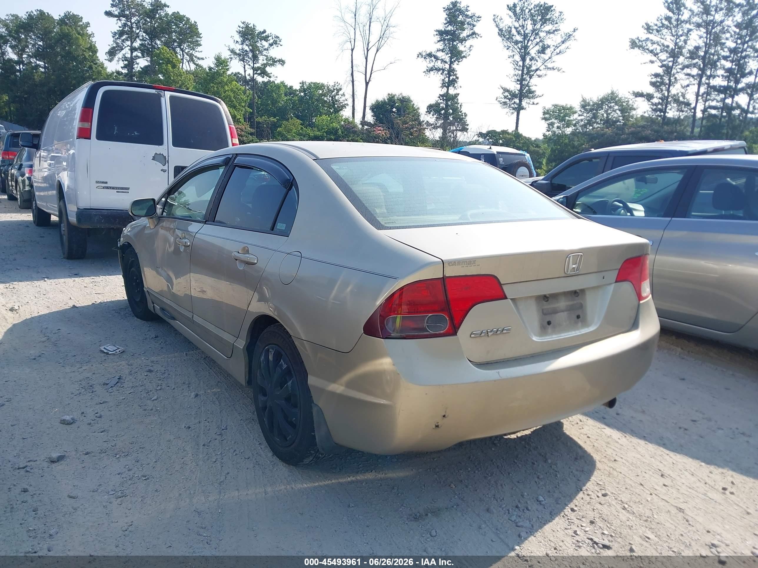 2008 Honda Civic Lx Gold vin: 1HGFA16558L111560