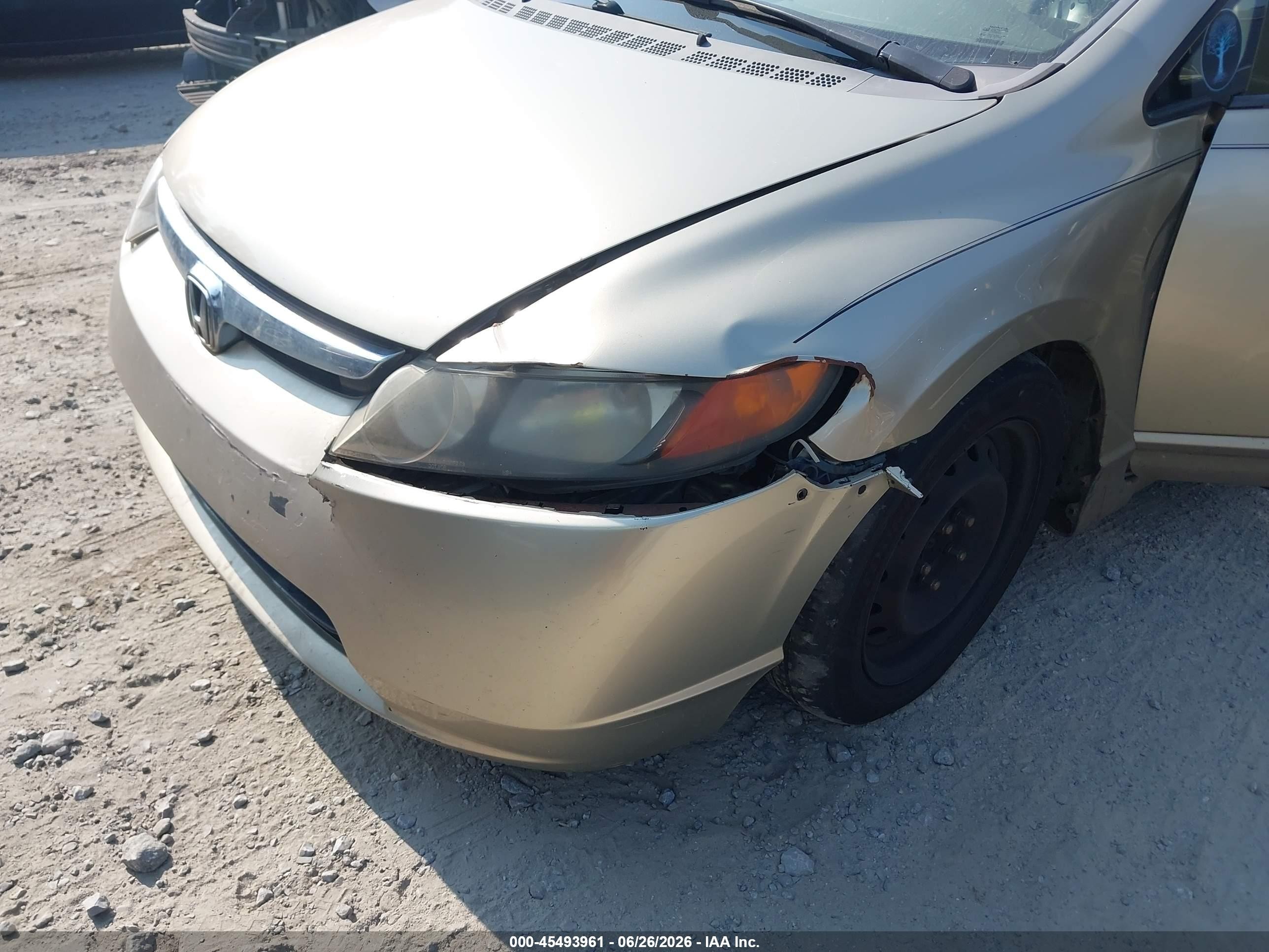 2008 Honda Civic Lx Gold vin: 1HGFA16558L111560