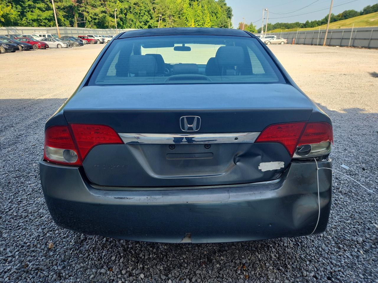 2009 Honda Civic Lx Gray vin: 1HGFA16559L016773