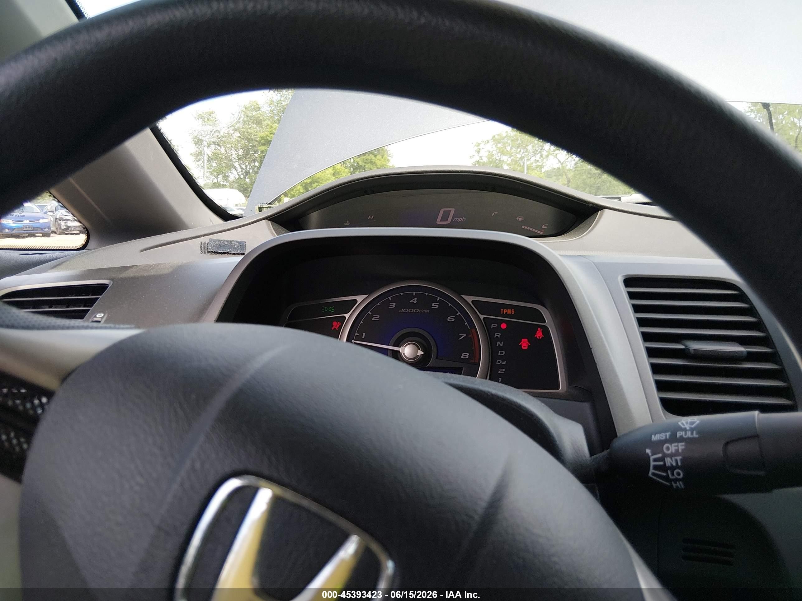2009 Honda Civic Lx Gray vin: 1HGFA16559L019320