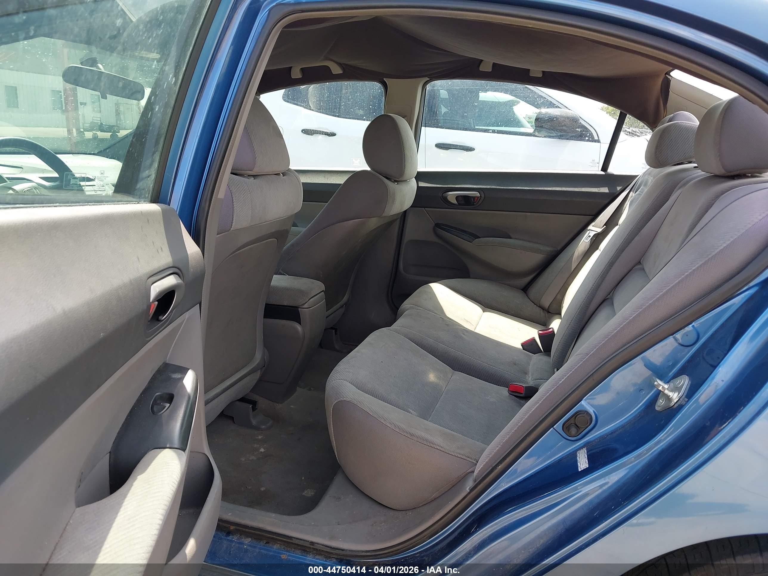 2009 Honda Civic Lx Light Blue vin: 1HGFA16559L019947