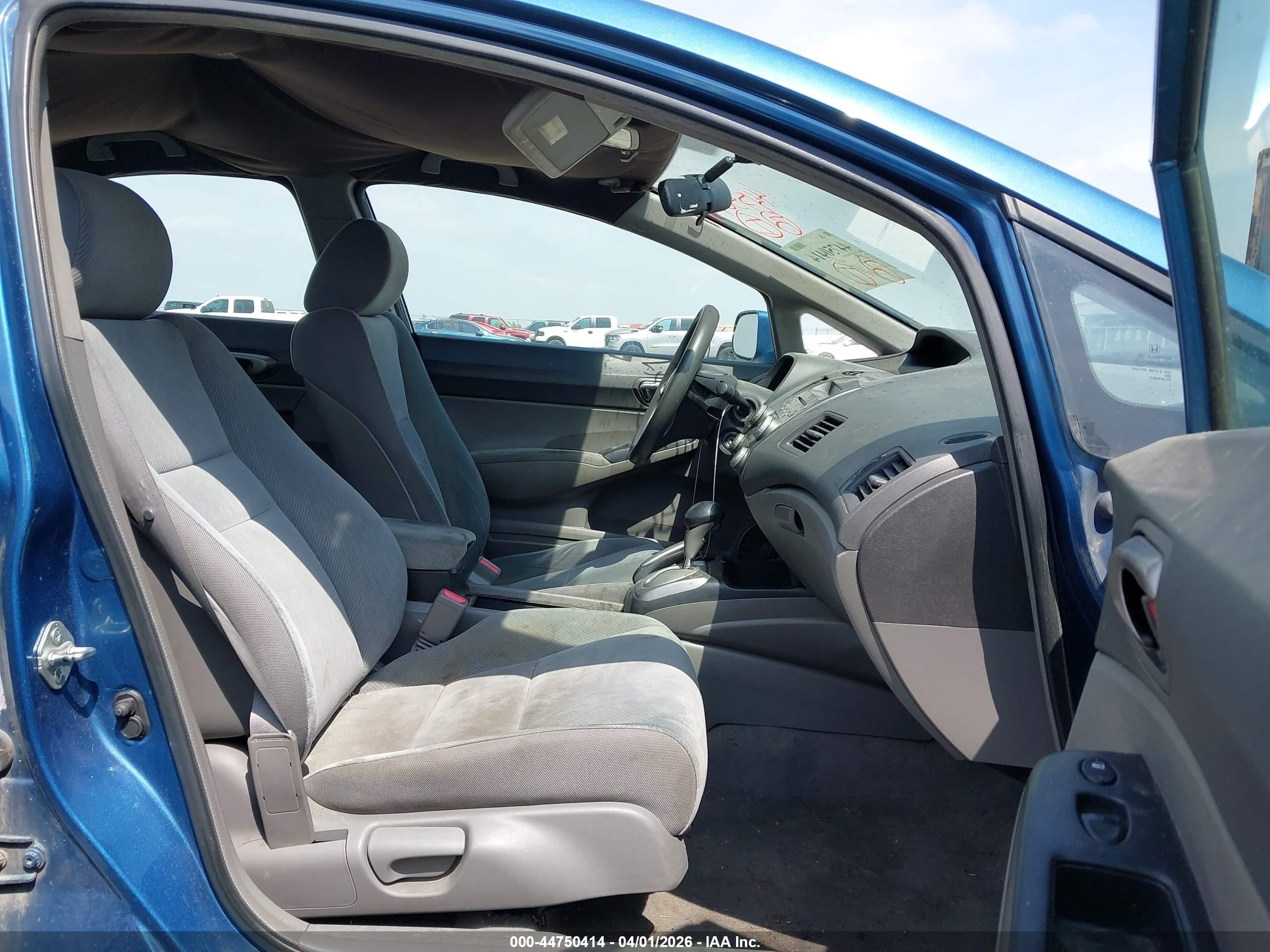 2009 Honda Civic Lx Light Blue vin: 1HGFA16559L019947