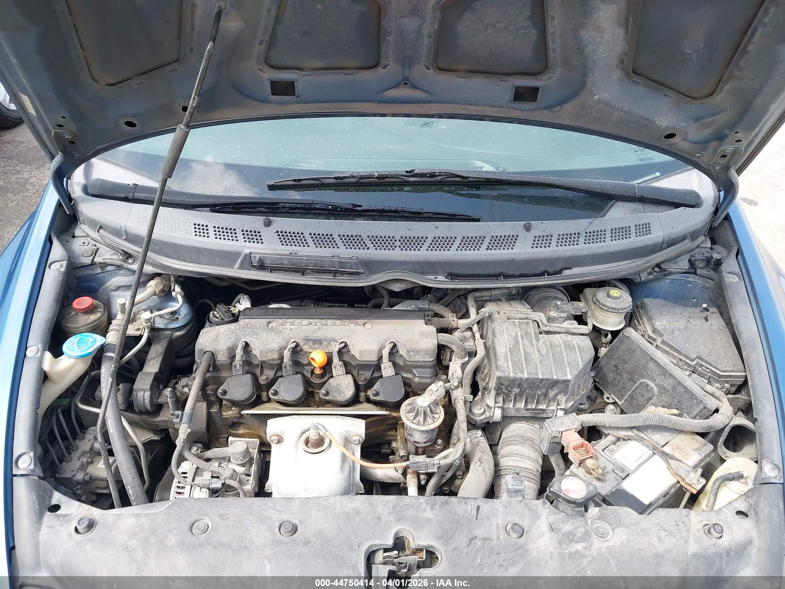 2009 Honda Civic Lx Light Blue vin: 1HGFA16559L019947