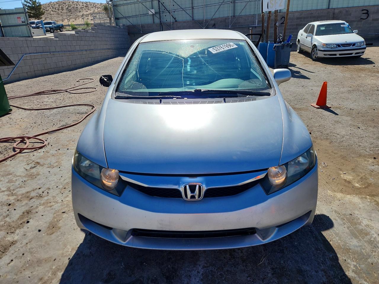 2009 Honda Civic Lx Silver vin: 1HGFA16559L025473
