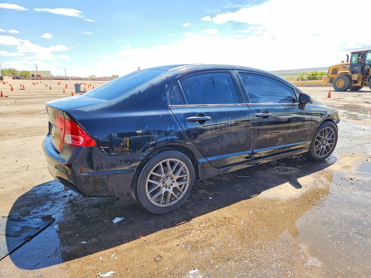 2006 Honda Civic Lx Black vin: 1HGFA16566L084365