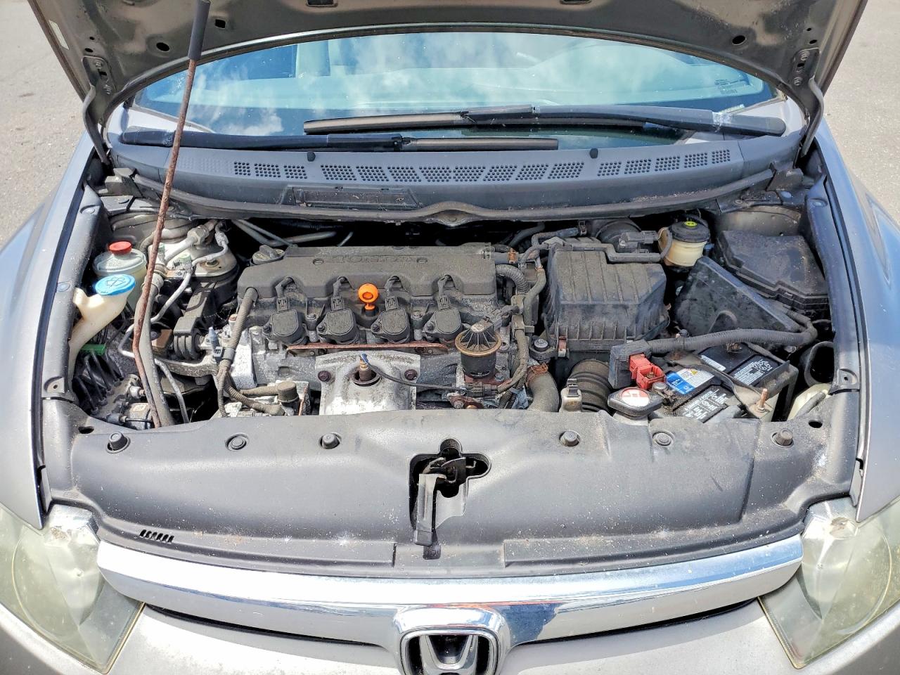2006 Honda Civic Lx Gray vin: 1HGFA16566L109250
