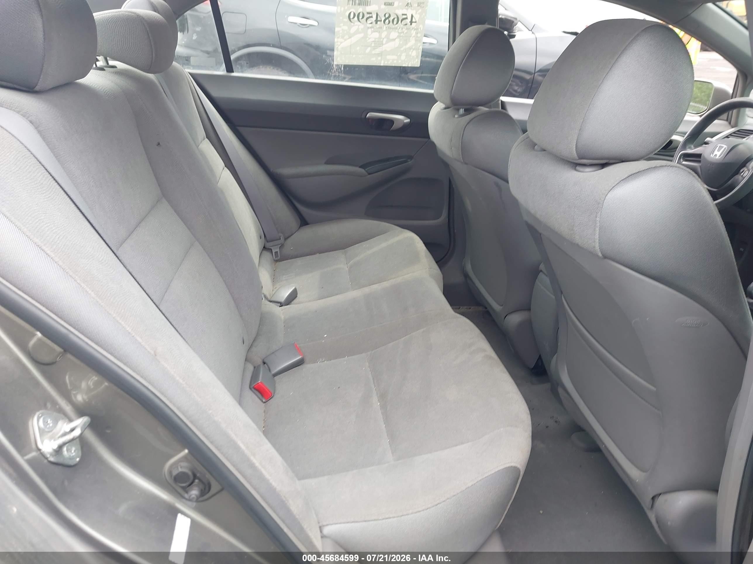 2007 Honda Civic Lx Brown vin: 1HGFA16567L036513